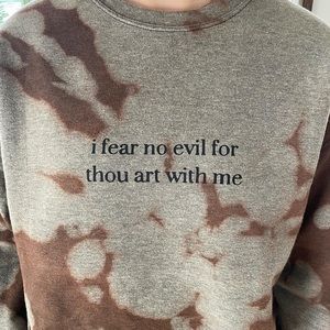 Psalm 23:4 crew neck